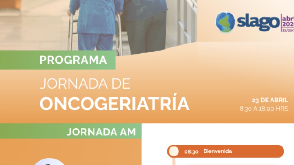 Programa oficial de la Jornada de Oncogeriatría de SLAGO 2026